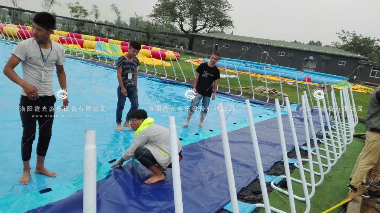 桥西支架游泳池