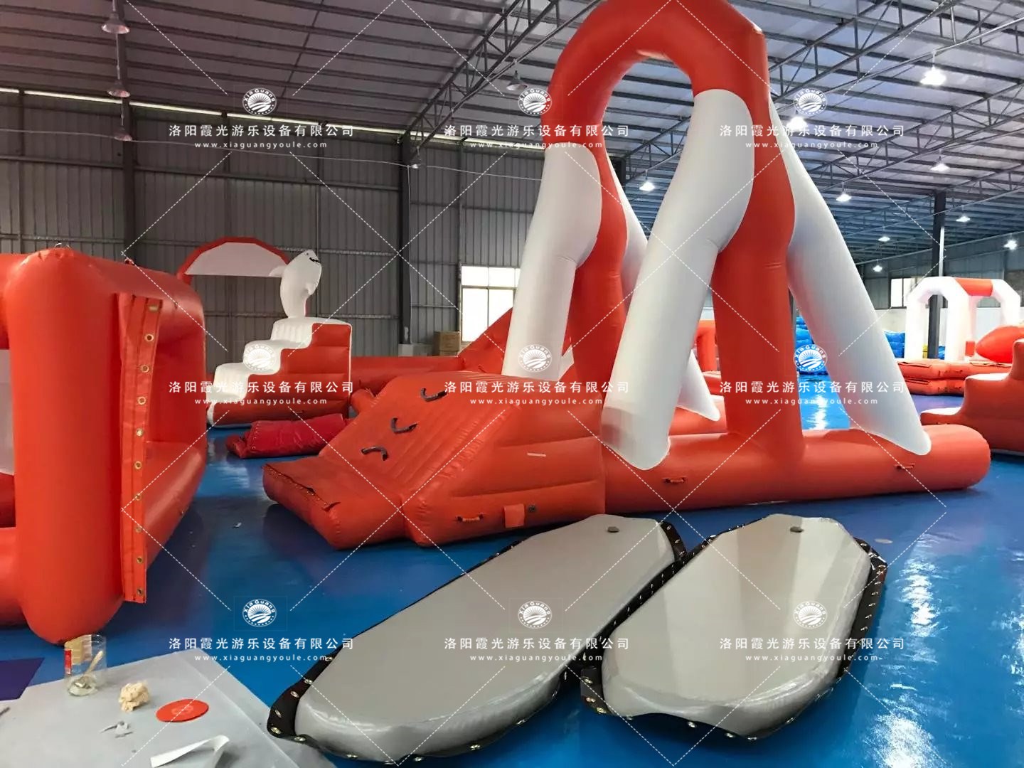 桥西水上闯关道具